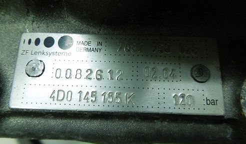  Audi 4D0145155K :  4